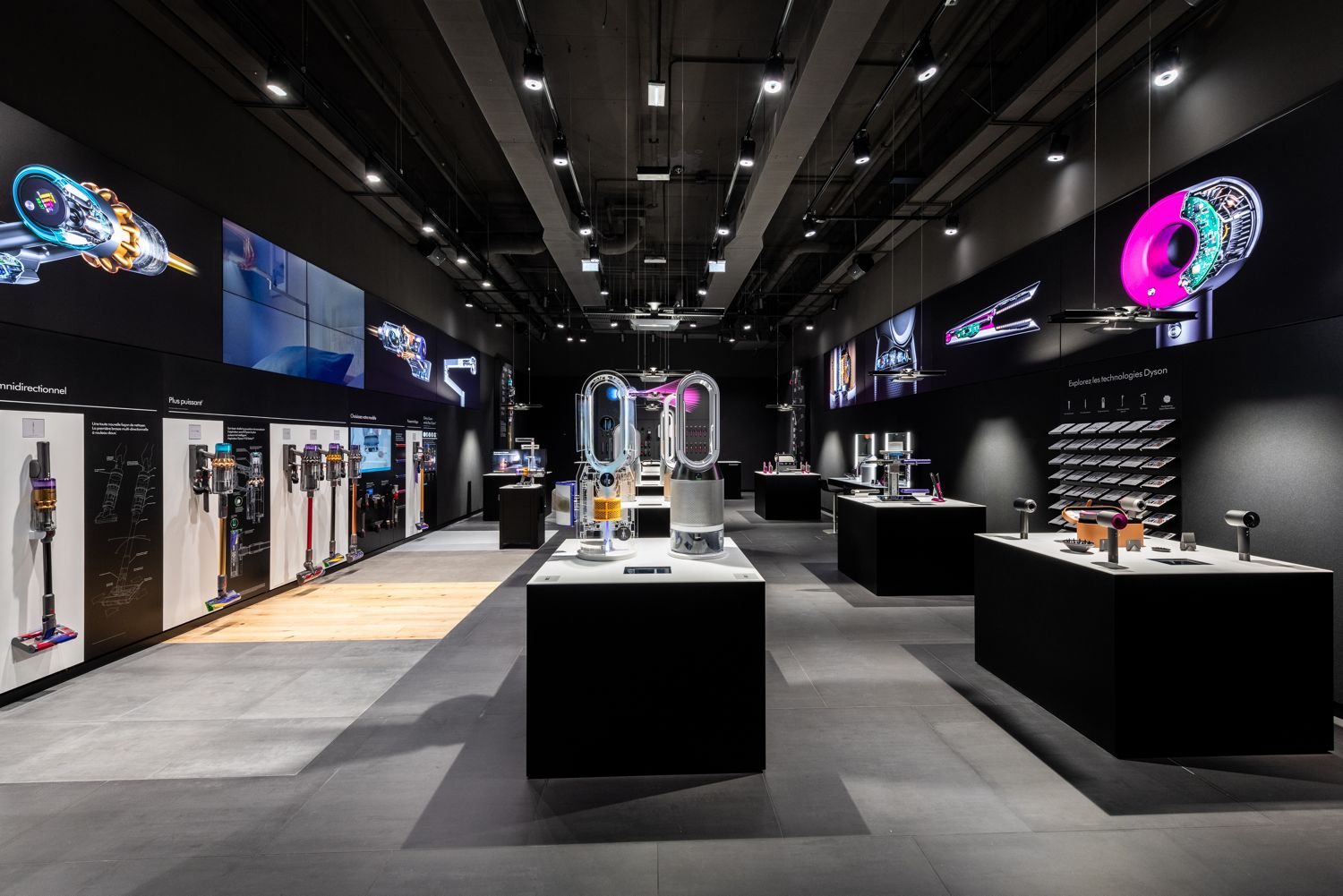 demo store Dyson Marseille